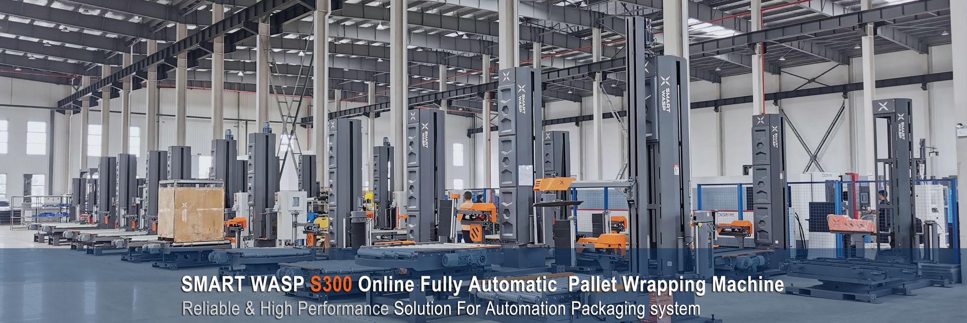 Fully Automatic Pallet Wrapping Machine
