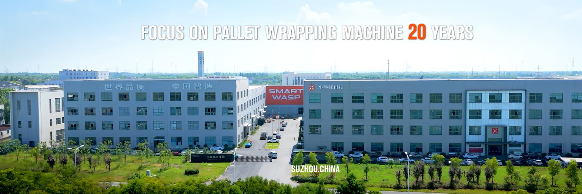 smart wasp pallet wrapping machine factory